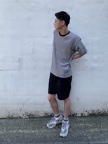 アストロ デザイン オブ ヘアー(ASTRO design of hair)&nbsp;ハイライト/ツーブロックマッシュ/束感/波巻き/高田馬場/七三分