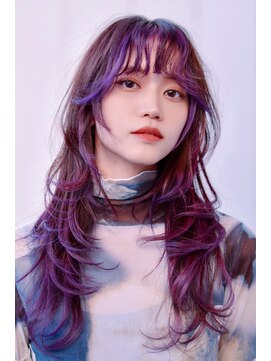 ヘアサロン ウエーブ 流山店 ロングダブルヘア