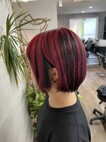 ヴィフ 大船(VIF)&nbsp;前髪/マチルダボブ/ピンクベージュ/インナーグレージュ/