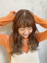 マイン(MINe)&nbsp;くしゅくしゅカールヘア フルバング 重ため前髪