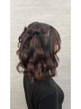 クラビス(CLAVIS) ハーフツイン立体リボン