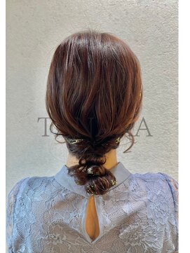 シャルムバイケンジ(Charm.by KENJE) 【ふわシニヨン】結婚式/二次会/同窓会/銀座/有楽町/ヘアセット