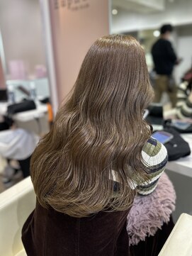 ユーフォリア 新宿店(Euphoria) ブリーチなしオリーブグレージュ