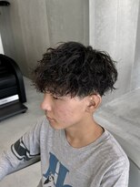 ホワイト(WHITE)&nbsp;ツイストスパイラル/ツイスパ/メンズパーマ