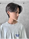 _メンズナチュラルウルフセンターパート_souta