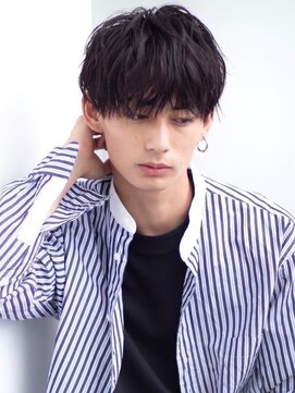 ガーデン タチカワ(garden tachikawa) 【立川メンズ】ニュアンスセンター波巻き刈り上げマッシュ