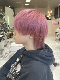ハーツヘアーズ 五日市店(HEARTS hair's) ピンクカラー