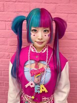 キャンディーシロップ(Candye Syrup) キラキラピンク×ターコイズ