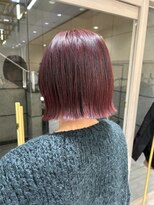 ゼスト フィーノ(ZEST fino) 【廣田未来】ブリーチなしレッドカラー♪