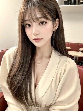 ラベスト キョウト(LOVEST) 【TONO  STYLE 293】☆韓国風ロング×ネビージュバング☆