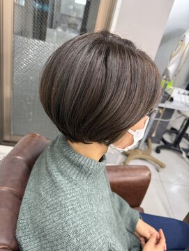 アルファタッチ 静岡店(alpha touch) まるみショート×ハイライト