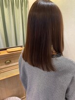 ハクバイジェービー 稲毛(hak by jb) 似合わせカット/メルディカラー/フェミニンロング