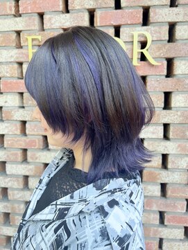 フェイバー 警固店(FAVOR) 【FAVOR店長】シャドールーツカラー　デザインカラー