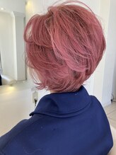 サロン ド コワフュールシェ トモ(salon de coiffure chez tomo) レイヤーボブ