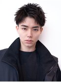 ソフトツーブロック/刈り上げ/センターパート/ツイスト/ビジネス