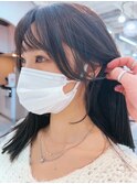 ミディアム/韓国風/レイヤーカット/顔回りカット/柏駅