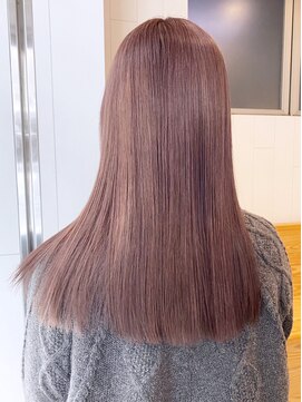 アルバム 銀座(ALBUM GINZA) ラベンダーロング_ミニウルフテラコッタくすみブルー_ba364862