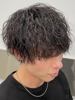 ライズ 渋谷店(RISE) 束感ツーブロックサマーショートツイストスパイラルパーマ