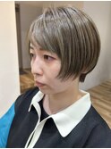 丸みショートスタイル