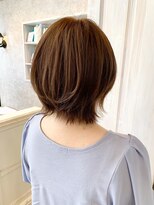 キャアリー(Caary)&nbsp;福山市美容院Caary 大人かわいいウォームベージュカラー20代30代