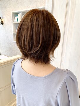 キャアリー(Caary) 福山市美容院Caary 大人かわいいウォームベージュカラー20代30代