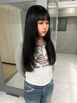 スウィープ(sweep)&nbsp;レイヤーカット／ダークブラウン