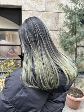 グロウ 渋谷(grow) ライムグリーンシャドールーツ