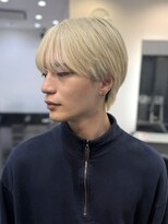 テテ(TETE)&nbsp;マッシュウルフ/シースルーバング/ホワイトカラー