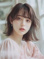 プラス セカンド ヘア(Plus 2nd)&nbsp;ショコラブラウン×外ハネミディアム