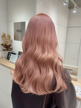 メルトトウキョウ(melt.tokyo) インナーカラー/トリートメント/デザインカラー/ペールピンク