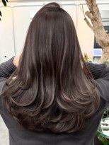 ゴカン バイ ジル ブラン 名古屋(Gokan by JIL BLAN)&nbsp;ハイライトバレイヤージュダブルカラーショートカット30代40代