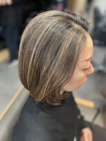 カラーアソートセピア 浦和店(Color assort SEPIA) 白髪ぼかし、ボブ