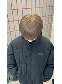 渋谷駅/リバースセンターパート/ニュアンスパーマ/ダウンバング