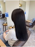 胸上ロング/暗めオリーブベージュ