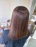 髪を伸ばしている方にオススメ☆ 前髪カット+ヘアカラー ¥9680→¥8712