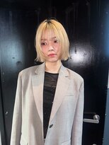 タロ(TALO)&nbsp;【TALO】ぷつっとボブ×顔周りレイヤー