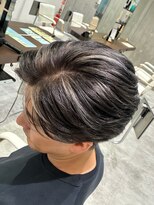 アッシュ 武蔵新城店(Ash)&nbsp;新城明るい白髪染め白髪ぼかしハイライト 大人ショートボブ