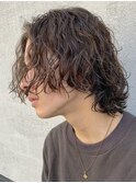 横浜西口サーフカール波巻きスパイラルパーマメンズパーマ眉毛
