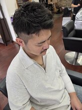 ルッカヘアガーデン 鶴ヶ島店&nbsp;メンズカット/ツーブロック/アップバング/社会人/学生