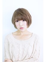 ヘアスタジオ クー(Hair Studio XYY) ナチュラルショート　グレージュ　アッシュ