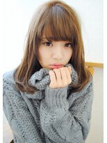 バベル(BABEL Hair Design)&nbsp;【BABEL】透明感カラー＠大生真吾