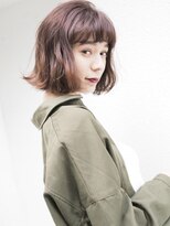 おしゃかわピンクブラウンボブ！