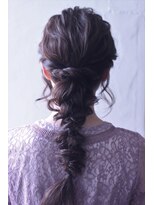 エヌドット 高井田(n.)&nbsp;編み下ろし×パーティーヘアセット