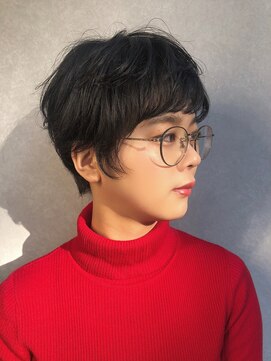 アナログ(ANALOGUE) 【ANALOGUE】ガーリーショート×ゆるパーマ