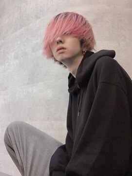 シン(syn) ピンクマッシュボブ