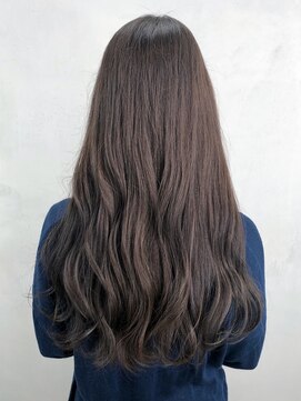 アルバム 銀座(ALBUM GINZA) オリーブグレージュ_ココアブラウンフリンジウェーブ_ba297031