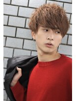 メンズフィール 南森町(MENS FEEL)&nbsp;ニュアンスマッシュ☆刈り上げショートソフトツイストパーマ