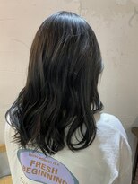 バトヘアー 渋谷本店(bat hair) カーキアッシュ