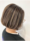ショート マッシュ ショートボブ HEADS 市川 学割 イルミナ