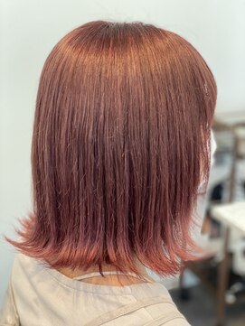 オーブ フォー ヘアー(AUBE for hair) ピンクベージュカラー